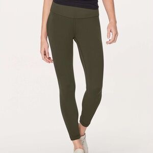 Lululemon Align Legging 25" in Dark Olive - 8